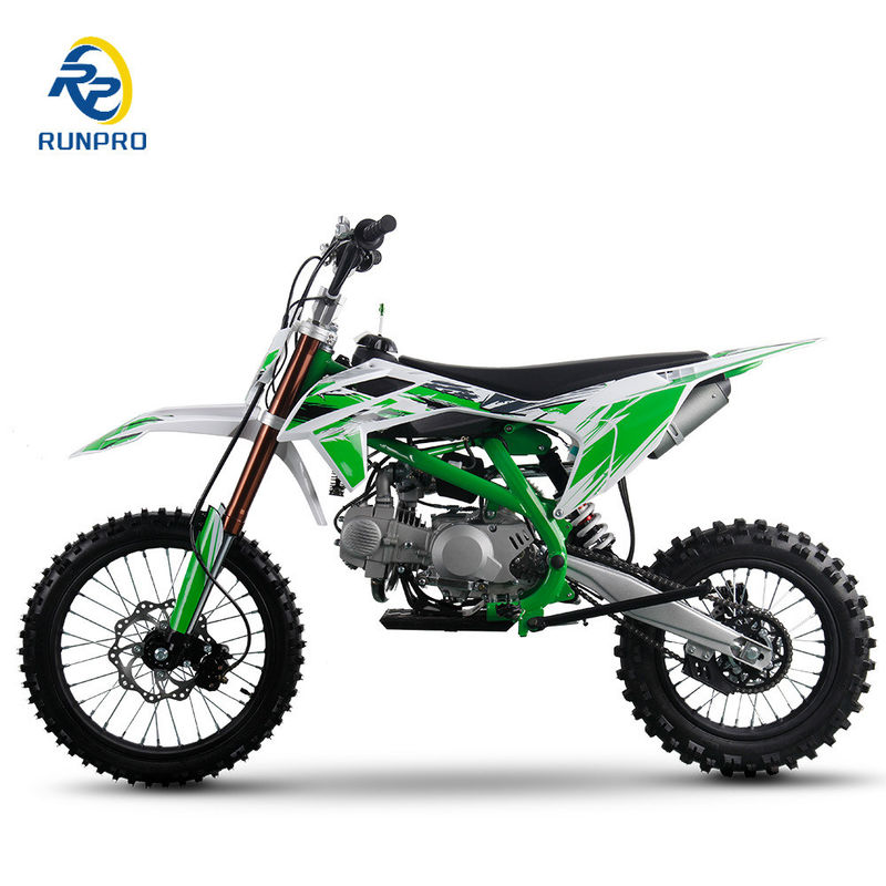 Motocross 125cc 150cc 190cc motocicleta de terra com tanque de combustível incorporado