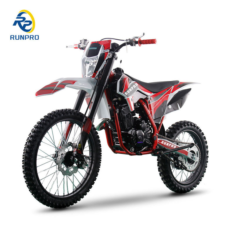 2024 250cc 4 Stroke Dirt Bike Pit Moto Cross com CE Max. Velocidade 80km/h Base de rodas 1340mm