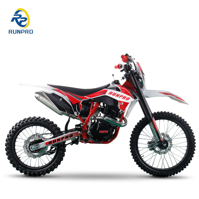 250cc Classe Off-Road Dirt Bike para Adultos Sistema de arranque Kick e arranque elétrico