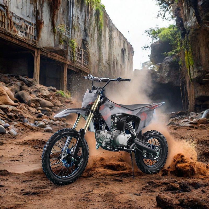 Motor eléctrico de arranque 110CC 125CC 4 tempos DIRT BIKE Off Road Motor para adultos e crianças
