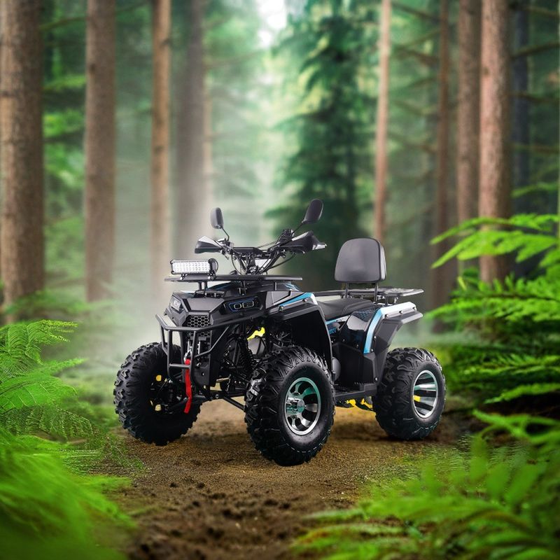 200CC ATV 250CC ATV Adultos ATV Quad Bike com Chain Drive e 1000W Electric Pull Start