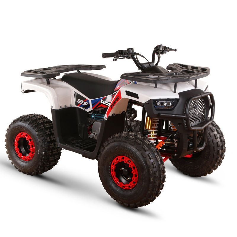 125cc Bicicleta de quatro rodas para aventuras off-road Velocidade máxima 50-75Km/h 1 cilindro