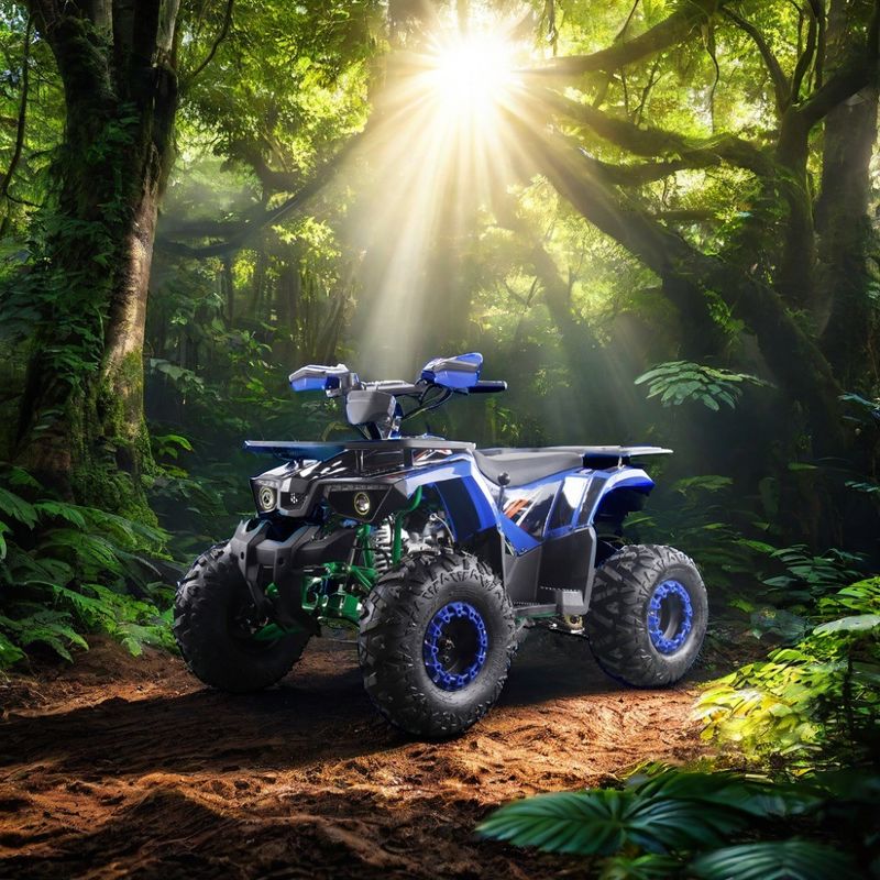 Potentes Quads ATV 125cc com combustível a gás com tipo de condução 2WD e características interessantes