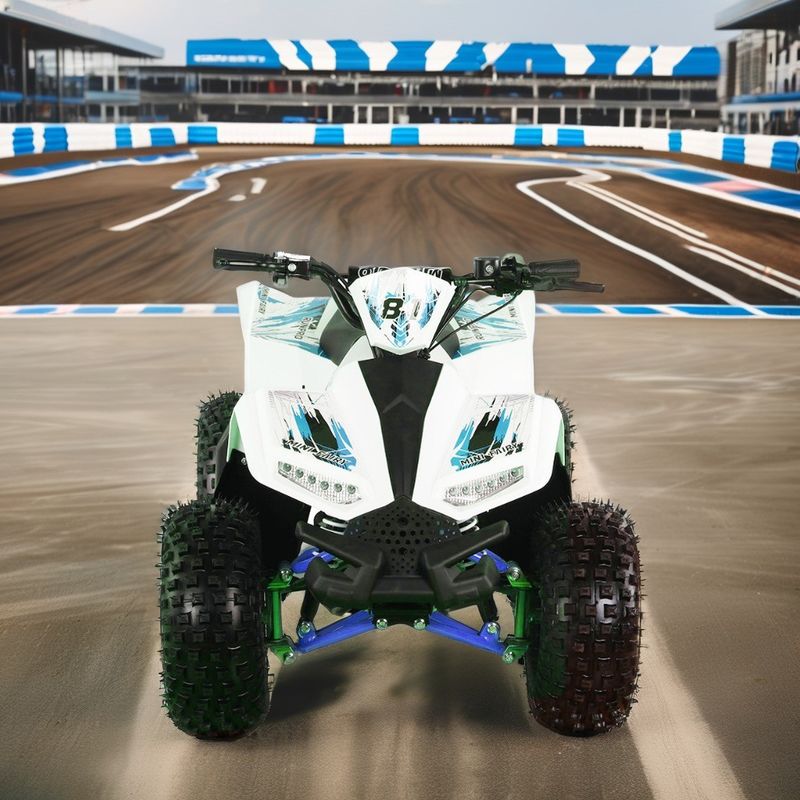48V 1200W Quad Bike Elétrico ATV para Adultos Capacidade de Carga Útil ≤100kg Velocidade Máxima 38KM/H