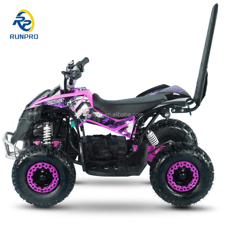 Bateria dianteira Sistema de travagem de disco traseiro Electric Kids ATV Quad Bike com motor de eixo sem escova